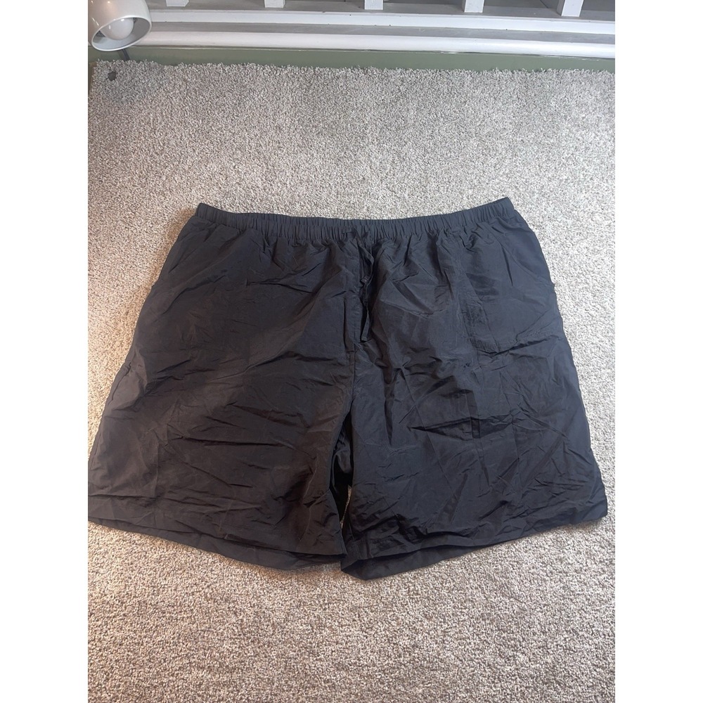 Swim 365 Swimsuits For‎ All Swim Shorts Black Plus Size 30/32 New